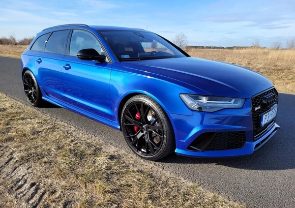 Audi RS6 cena 255000 przebieg: 153000, rok produkcji 2016 z Koło małe 121